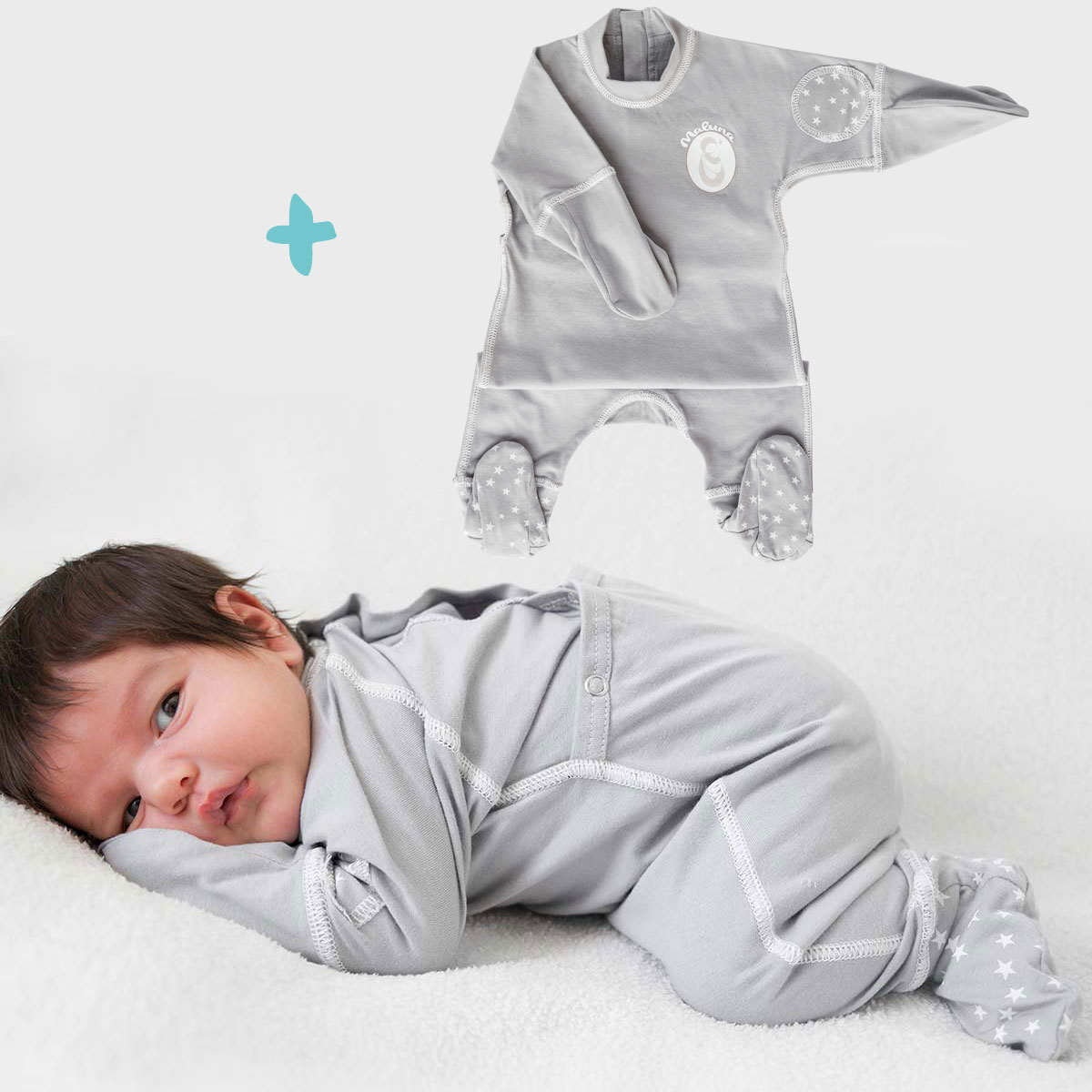infant pajamas with mittens